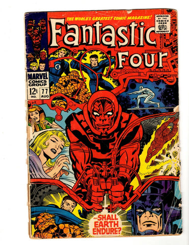 Fantastic Four #77 ORIGINAL Vintage 1968 Marvel Comics 