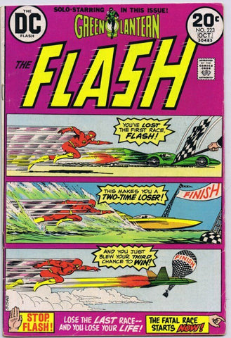 Flash #223 ORIGINAL Vintage 1973 DC Comics Green Lantern