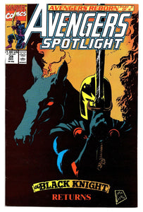 Avengers Spotlight #39 VINTAGE 1990 Marvel Comics Black Knight