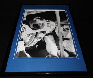 Jethro Pugh Ice Bowl Framed 11x17 Photo Poster Display Cowboys