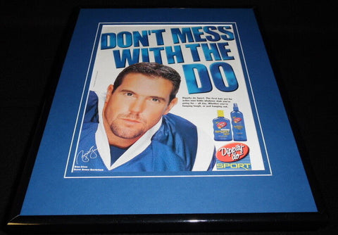 Brian Griese 11x14 Facsimile Signed Framed 2001 Dippity Do Advertising Display 