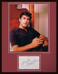 James Farentino Signed Framed 11x14 Photo Display  