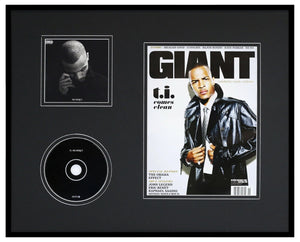 T.I. 16x20 Framed ORIGINAL 2008 Giant Magazine Cover & CD Display Tip Harris TI