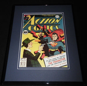 Action Comics #51 Framed 11x14 Repro Cover Display Superman The Prankster