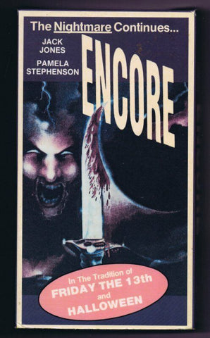 Encore (AKA The Comeback) VINTAGE VHS Cassette Jack Jones Pamela Stephenson