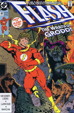 Flash #47 ORIGINAL Vintage 1991 DC Comics Grodd