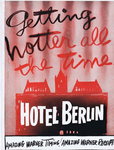 Hotel Berlin 1945 WWII Era ORIGINAL Vintage 9x12 Industry Ad Faye Emerson