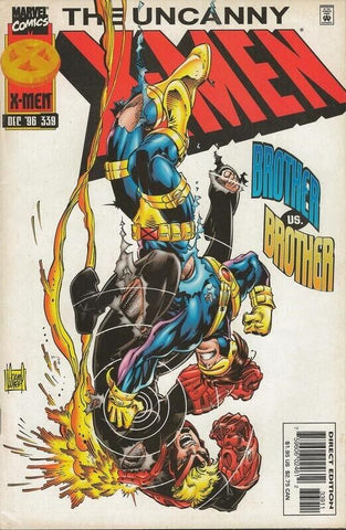 Uncanny X-Men #339 ORIGINAL Vintage 1996 Marvel Comics 