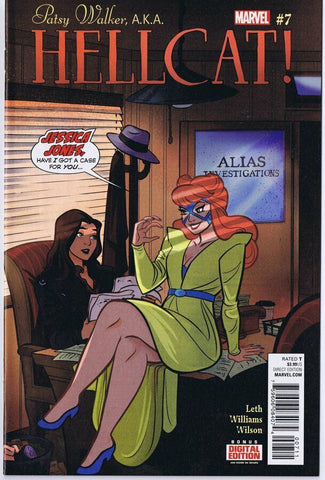 Patsy Walker AKA Hellcat #7 ORIGINAL Vintage 2016 Marvel Comics Jessica Jones