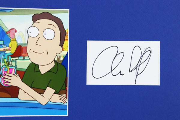 Chris Parnell Signed Framed 12x18 Photo Display AW Rick & Morty