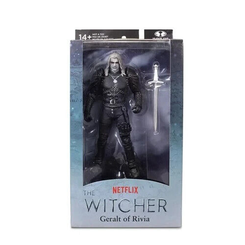 NEW SEALED 2022 McFarlane Netflix Witcher Mode Geralt of Rivia Action Figure