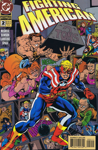 Fighting American #2 ORIGINAL Vintage 1994 DC Comics 