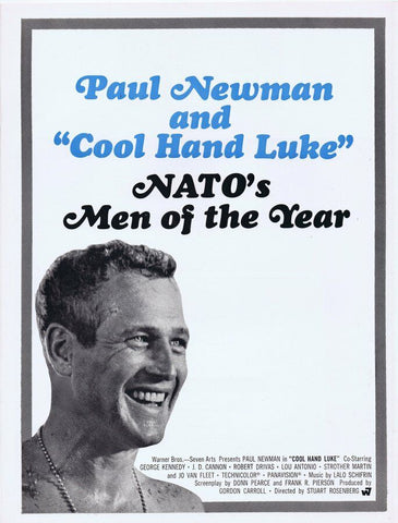 Cool Hand Luke ORIGINAL Vintage 1967 9x12 Industry Ad Paul Newman