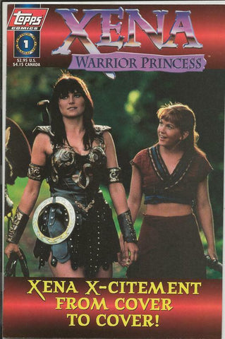 Xena Warrior Princess #1 C ORIGINAL Vintage 1997 Topps Comics GGA