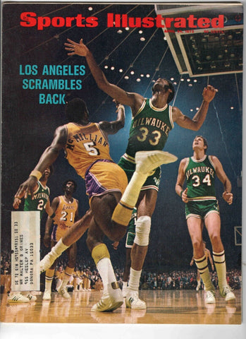 Apr 24 1972 Sports Illustrated Magazine Lew Alcindor Bucks