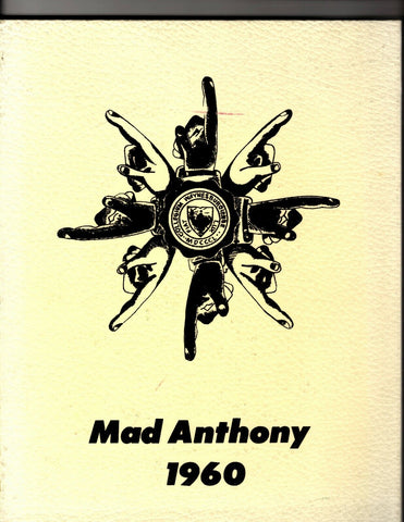 VINTAGE 1960 Waynesburg (PA) University Mad Anthony Yearbook