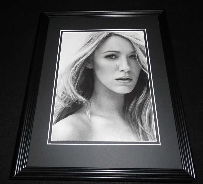 Blake Lively 2010 Framed 11x14 Photo Display Gossip Girl