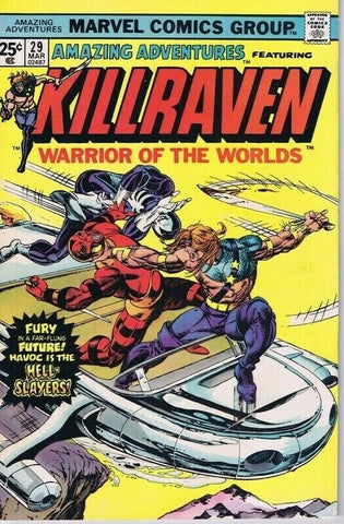 Amazing Adventures #29 ORIGINAL Vintage 1975 Marvel Comics Killraven