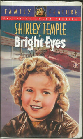 Shirley Temple Bright Eyes VINTAGE VHS Cassette 