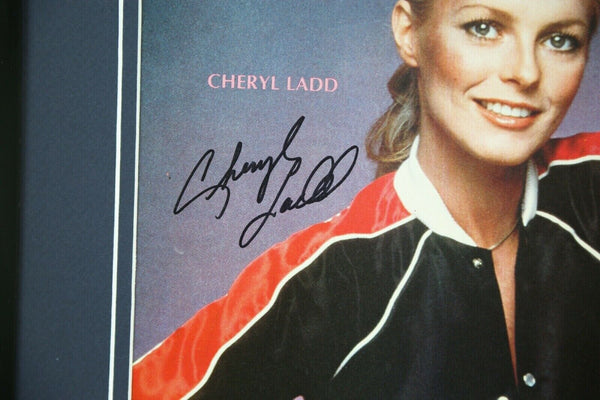 Cheryl Ladd Signed Framed 16x20 Photo Set Charlie's Angels w/ cast