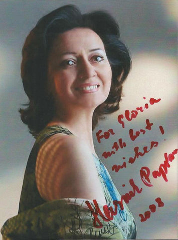 Hasmik Papian Signed 4x6 Photo Dated 2008 Soprano