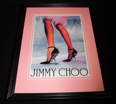 2016 Jimmy Choo Heels Framed 11x14 ORIGINAL Advertisement