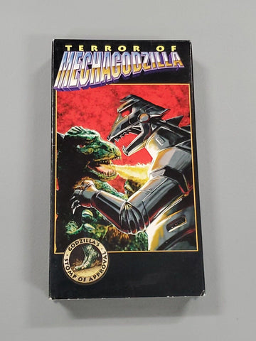 VINTAGE 1998 Terror of Mechagodzilla 1975 VHS Cassette