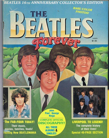 ORIGINAL Vintage 1980 The Beatles Forever Magazine