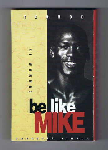 ORIGINAL Vintage 1991 Michael Jordan Be Like Mike Gatorade Cassette Tape