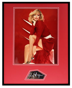 Cindy Morgan Signed Framed 16x20 Photo Display Caddyshack