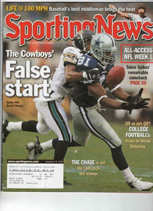 Sep 22 2006 Sporting News Magazine Terrell Owens Cowboys