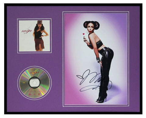 Mya Harrison Signed Framed 16x20 CD & Photo Display