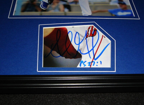 Adrian Gonzalez Signed Framed 11x14 Photo Display Dodgers