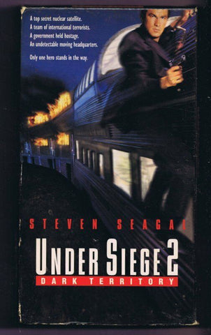 Under Siege 2: Dark Territory (1995) VINTAGE VHS Cassette 