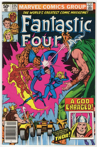 Fantastic Four #225 ORIGINAL Vintage 1980 Marvel Comics 