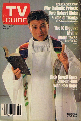 ORIGINAL Vintage Dec 14 1985 TV Guide Magazine No Label Robert Blake 