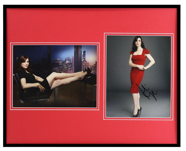 Julianna Margulies Signed Framed 16x20 Photo Set The Good Wife