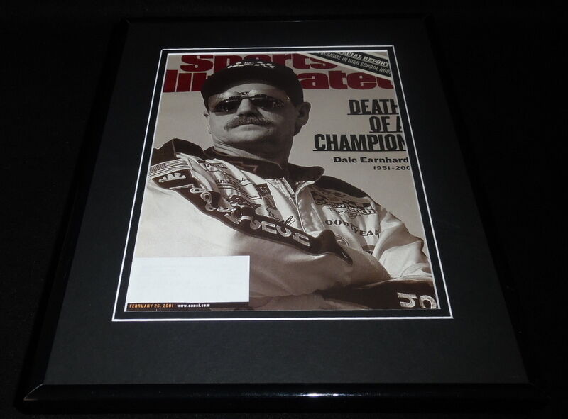 Dale Earnhardt Sr Framed 11x14 ORIGINAL 2001 Sports Illustrated Cover 