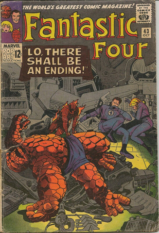 Fantastic Four #43 ORIGINAL Vintage 1965 Marvel Comics Frightful Four