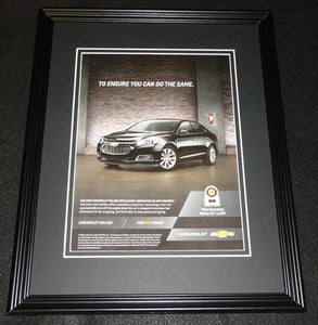 2015 Chevrolet Malibu Framed 11x14 ORIGINAL Advertisement C