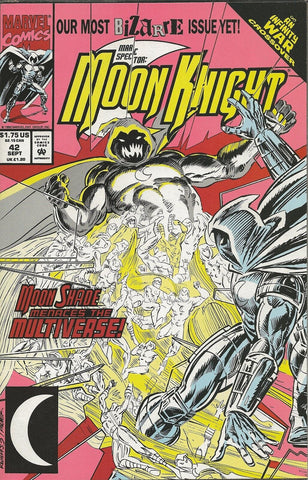 Marc Spector Moon Knight #42 ORIGINAL Vintage 1992 Marvel Comics 