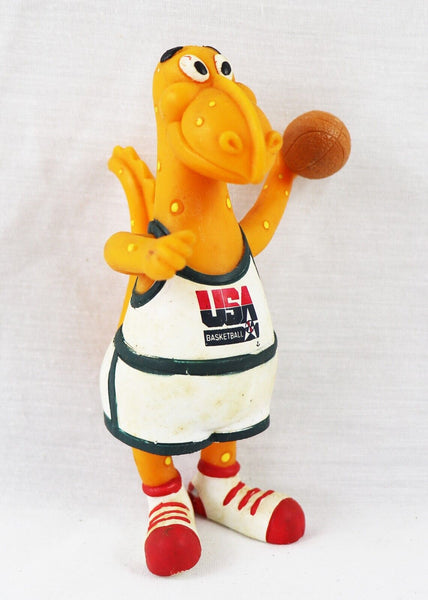 VINTAGE 1992 Kraft Mac & Cheese USA Dream Team Dinosaur Figure