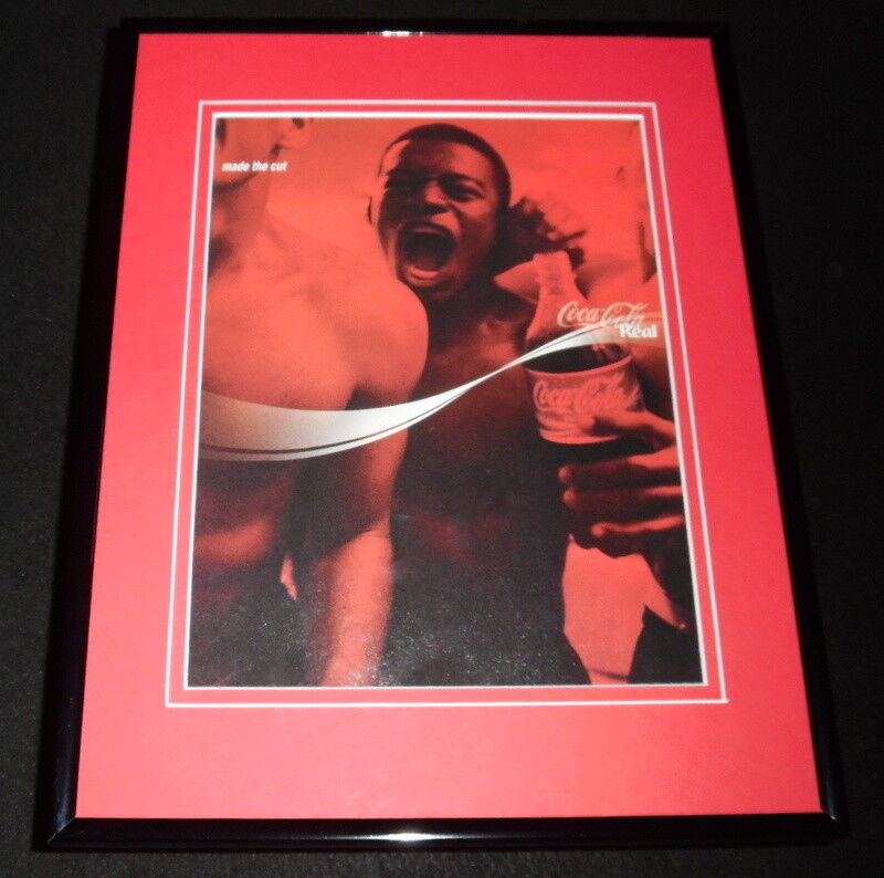 2003 Coca Cola Made the Cut Framed 11x14 ORIGINAL Advertisement 