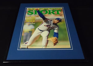 Dwight Gooden Framed 11x14 ORIGINAL 1986 Sport Magazine Cover Mets