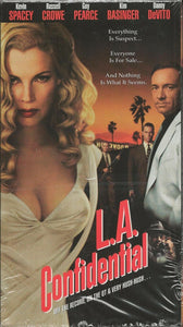 LA Confidential VINTAGE VHS Cassette Kim Basinger Kevin Spacey