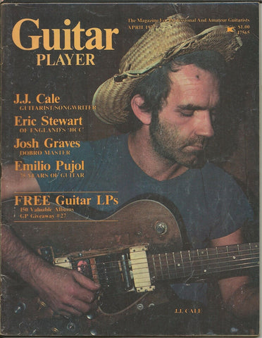 Guitar Player Magazine ORIGINAL Vintage April 1977 JJ Cale