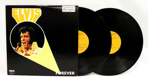 VINTAGE Elvis Presley FOREVER 2x LP Vinyl Record Album KSL2-7031