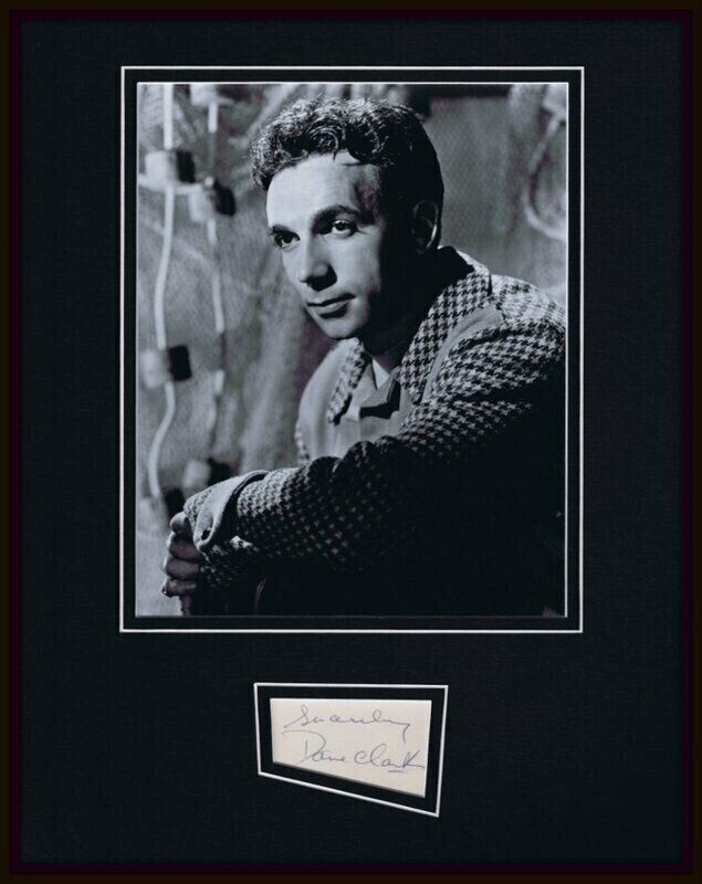 Dane Clark Signed Framed 11x14 Photo Display Of Mice and Men 