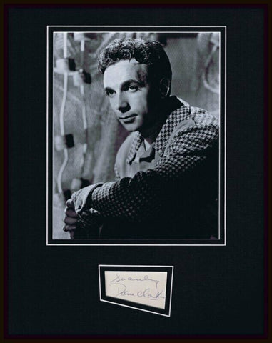 Dane Clark Signed Framed 11x14 Photo Display Of Mice and Men 