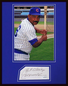 Billy Williams Signed Framed 11x14 Photo Display JSA Cubs 